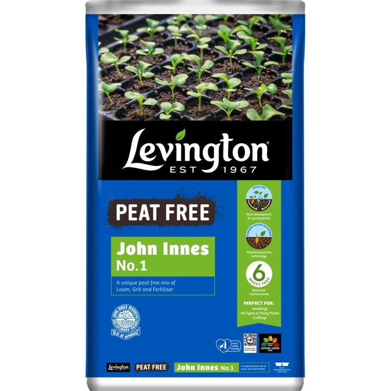 Compost John Innes No 1 sans tourbe Levington