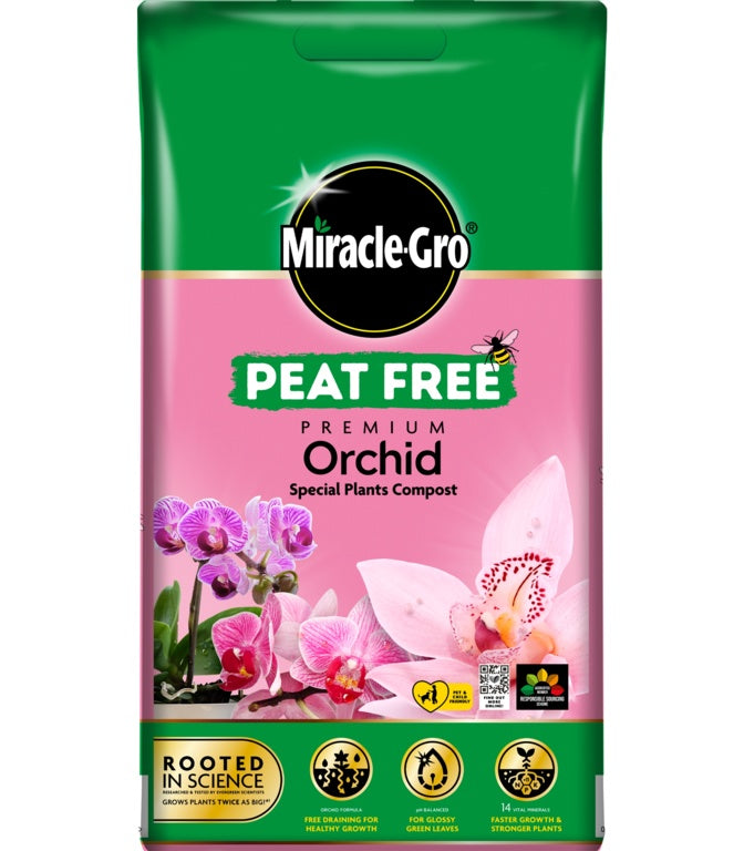 Miracle-Gro® Orchidée sans tourbe 10L