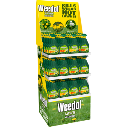 Weedol Lawn Weedkiller Gun – Display of 80 x 800ml