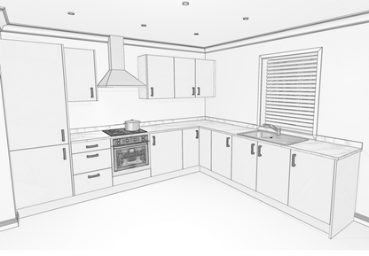 LochAnna FORM Eterna Kitchen L-Shape Option