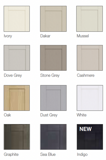 LochAnna Grained Kitchen L-Shaped Option