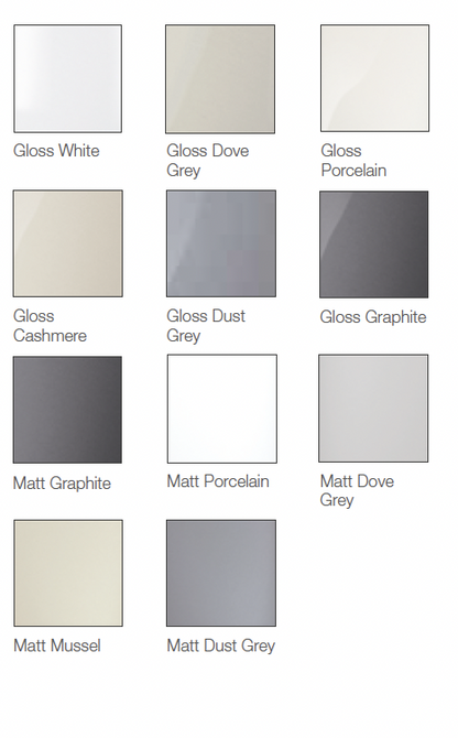 LochAnna Profile Gloss Kitchen L-Shaped Option