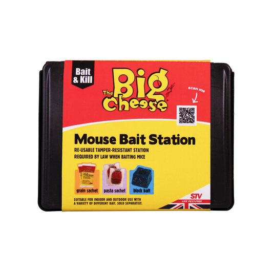 La estación de cebo para ratones Big Cheese