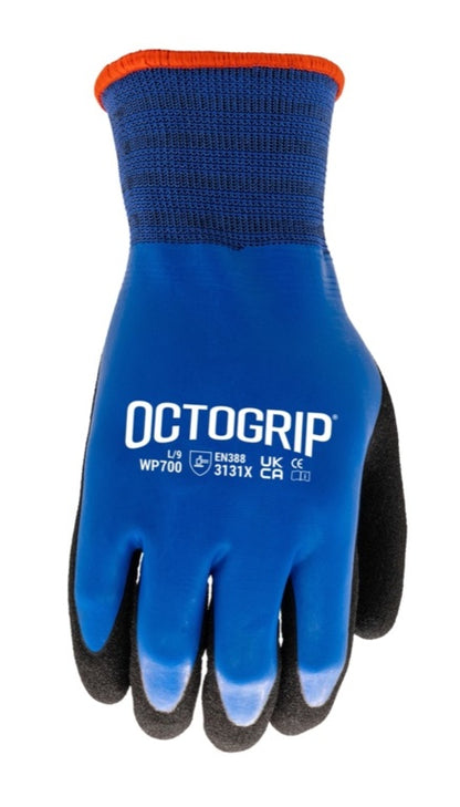 Gant imperméable en latex à double trempage Octogrip 15 g