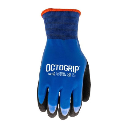 Guante impermeable de látex de doble inmersión Octogrip 15 g