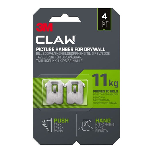 3M Claw Drywall Picture Hanger 11kg