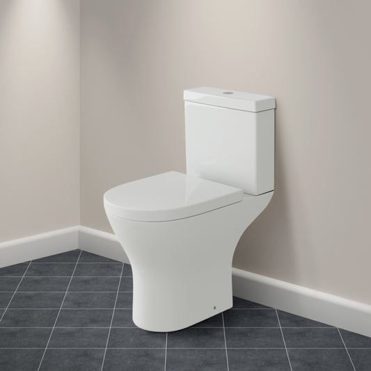 SP Space Saver Pan, Cistern & Seat