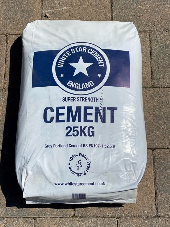 Whitestar Cement Water Resistant Bag 25kg