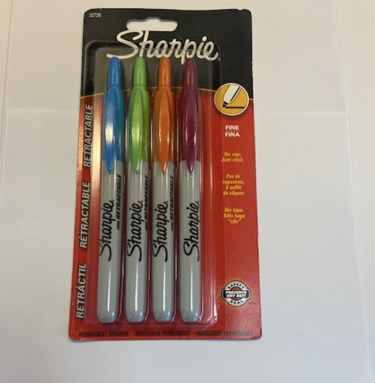 Marqueurs de couleur permanents Sharpie