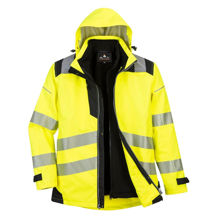 Portwest Hi-Vis Jacket Yellow