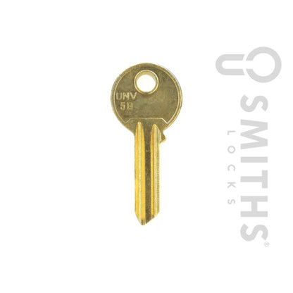 Smiths Locks Universal 5 Pin Key Blank Pack 10