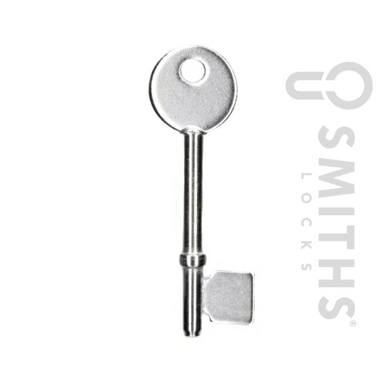 Smiths Locks Yale - Llave de embutir en blanco