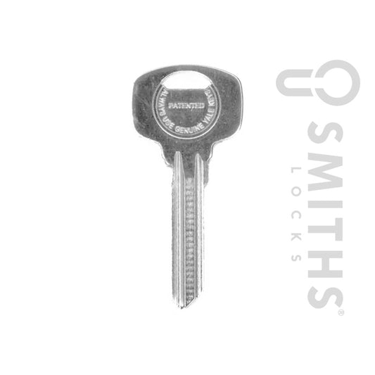 Smiths Locks Yale Patented 6 Pin Key Blank