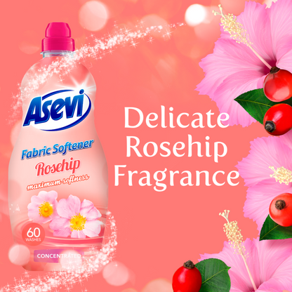 Asevi Adoucissant 1,5L Rose Musquée