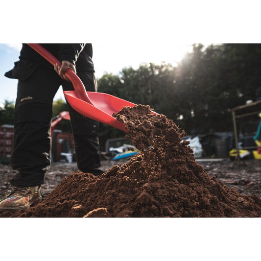 Red Gorilla Shovel With 101cm Red Handle