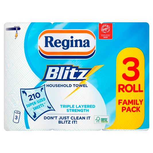 Regina Blitz Kitchen Roll 210 Sheets