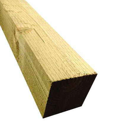 RMPP Green Treated Fence Post 2.4m 100 x 100mm