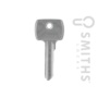 Smiths Locks Llave en blanco con cilindro europeo de 1 estrella y 6 pines