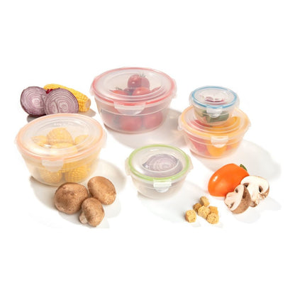 Lock N Lock Nestable Round Food Container