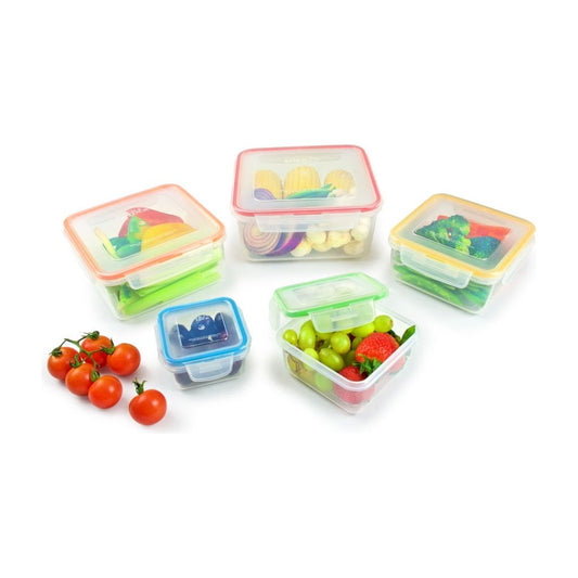 Lock N Lock Square Nestable Food Containers