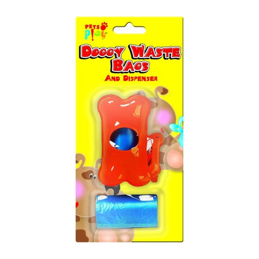 Pets at Play Doggy Waste Bags & Dispenser