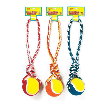 Pets at Play Jumbo Ball With Rope