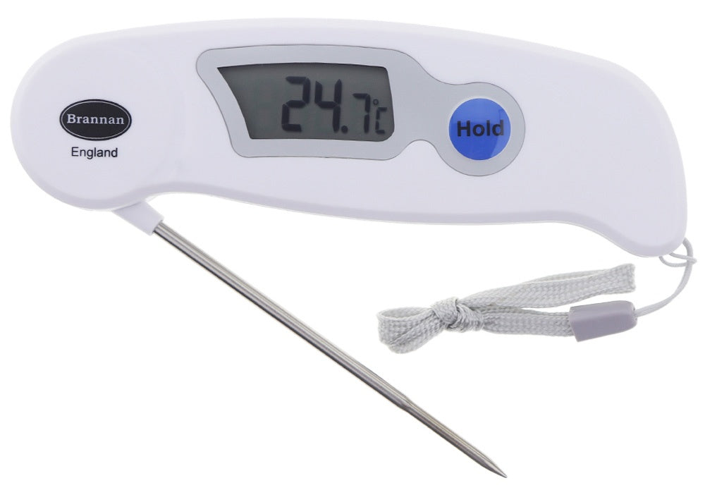 Brannan Stainless Steel Folding Probe Thermometer