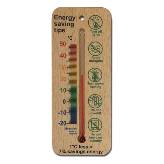 Brannan Wide Wall Thermometer