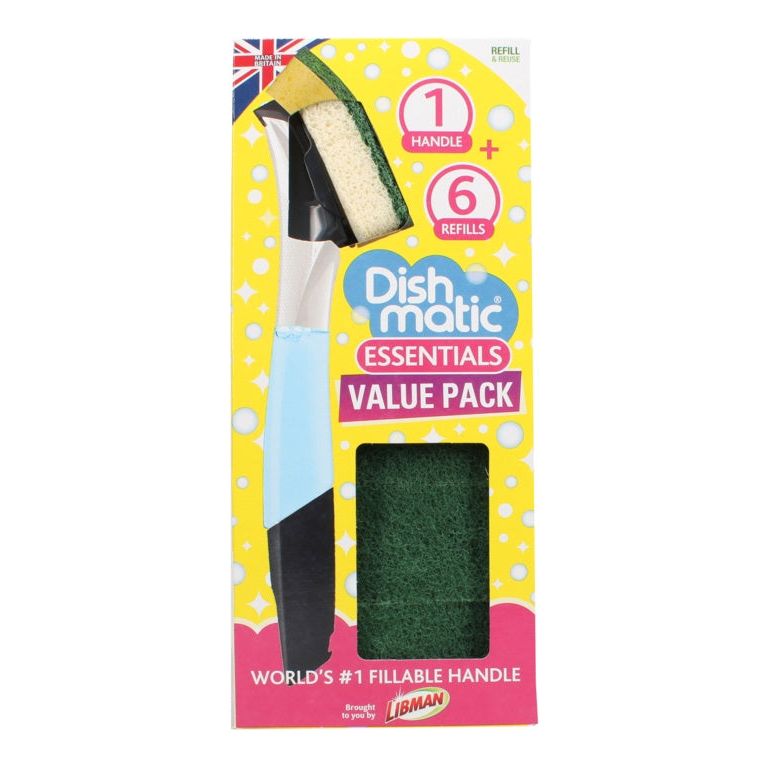 Dishmatic Sponge Essentials Pack économique