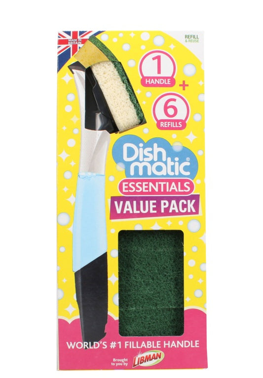 Dishmatic Sponge Essentials Pack économique