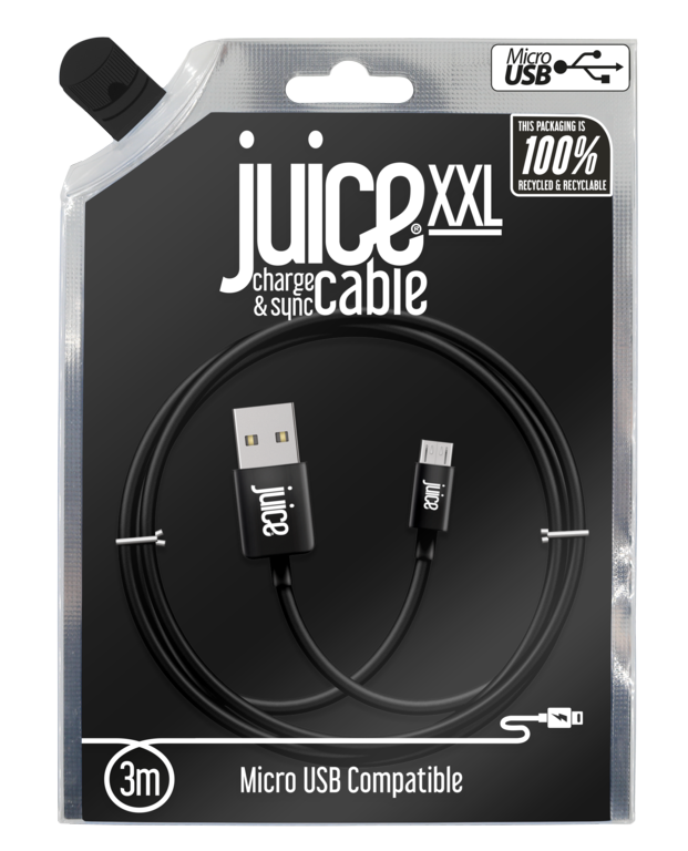 Cable de carga USB de jugo