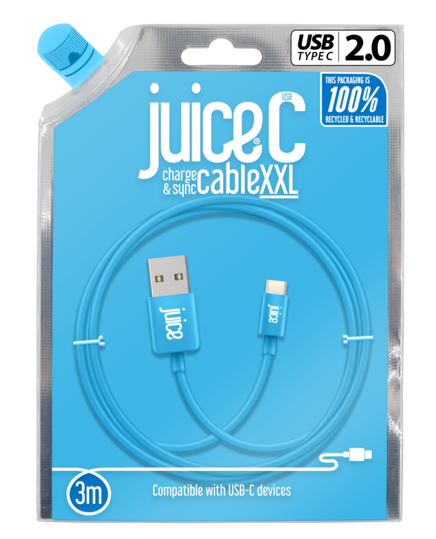 Carga de jugo USB tipo C