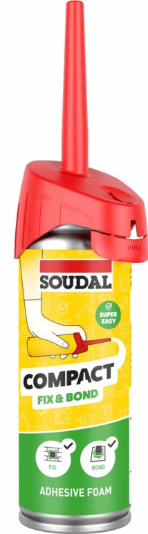 Soudal Compact Fix & Bond Gap Filling Foam 150ml