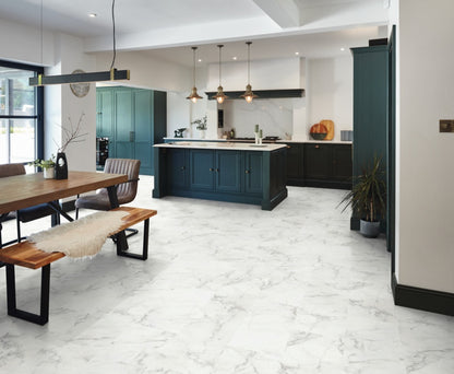 Karndean Palio Core Massa White Marble Effect Tile