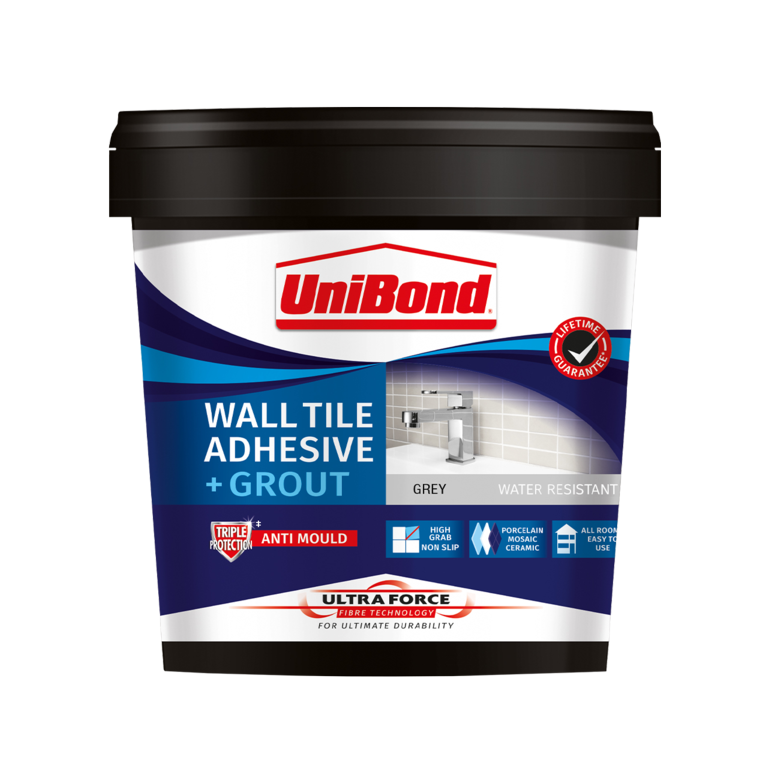 UniBond Ultraforce Wall Tile Adhesive & Grout 1.38kg