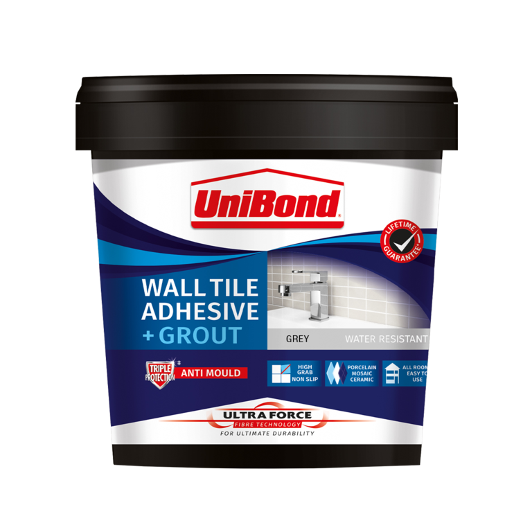 UniBond Ultraforce Adhesivo y lechada para azulejos de pared 1,38 kg