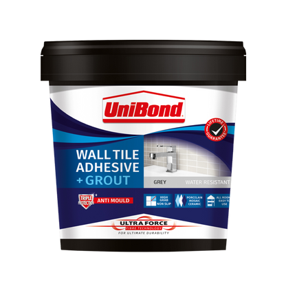 UniBond Ultraforce Adhesivo y lechada para azulejos de pared 1,38 kg