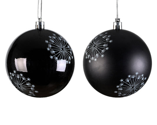 Kaemingk Shatterproof Shiny Matt Bauble 8cm