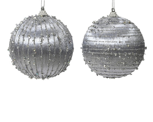 Kaemingk Glitter Bauble 6cm