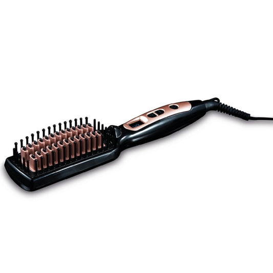 Carmen Noir LED Straightening Brush