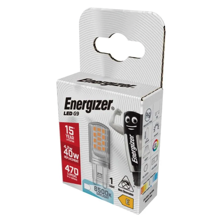 Energizer LED G9 470lm 6500k Lumière du jour