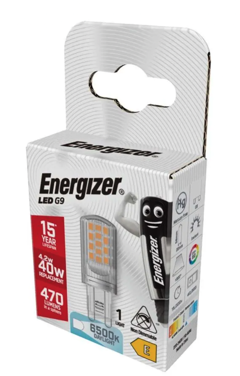 Energizer LED G9 470lm 6500k Daylight