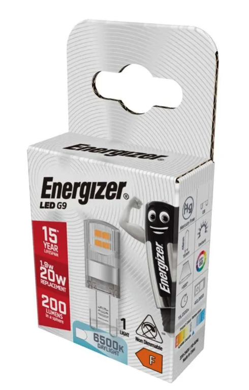 Energizer LED G9 200lm 6500k Daylight