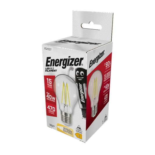 Filamento Energizer LED GLS ES E27 2700k