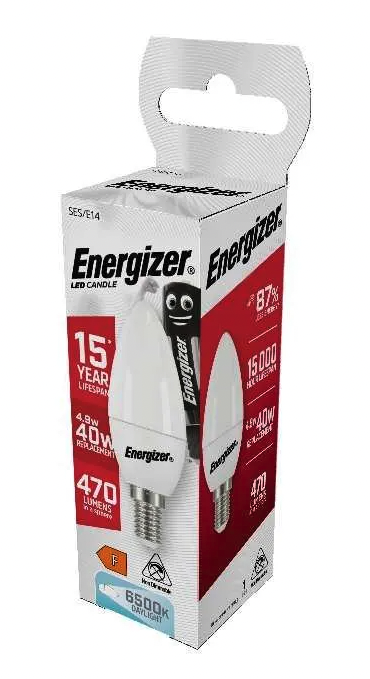 Energizer LED Candle SES E14 6500k Daylight