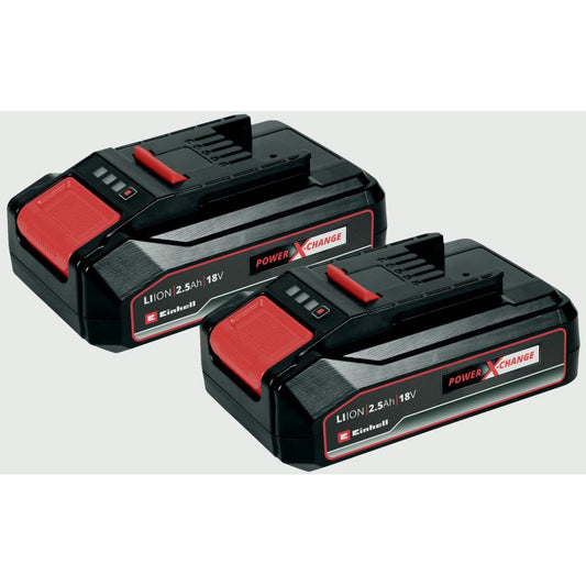 Batteries Einhell PXC 18 V 2 x 2,5 Ah