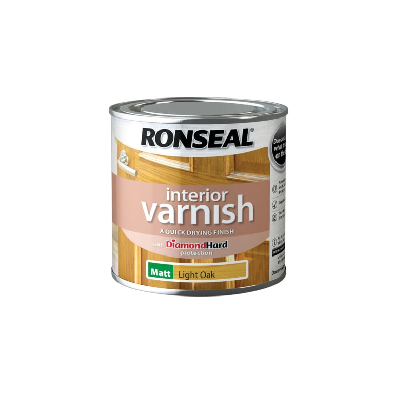 Ronseal Interior Varnish Matt 250ml