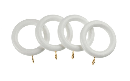 Universal Wood Rings White