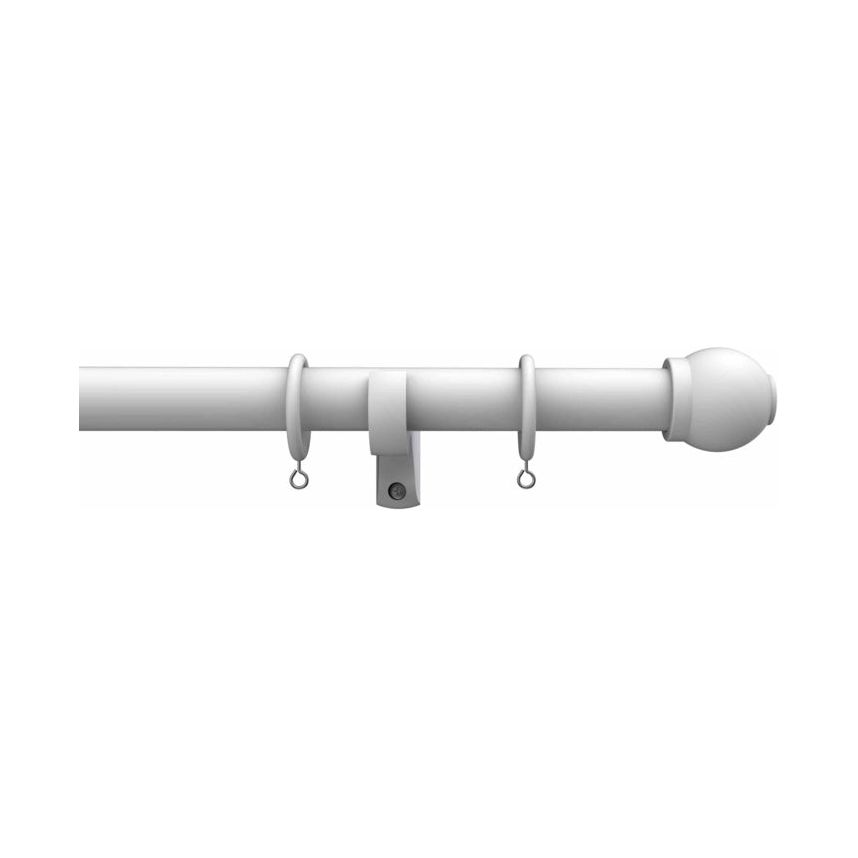 Universal Wood Pole Kit White