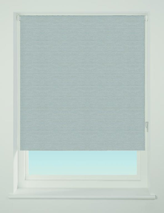 Universal Blackout Roller Blind Text Grey